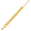 3 Layered Chain Stainless Steel Bracelet