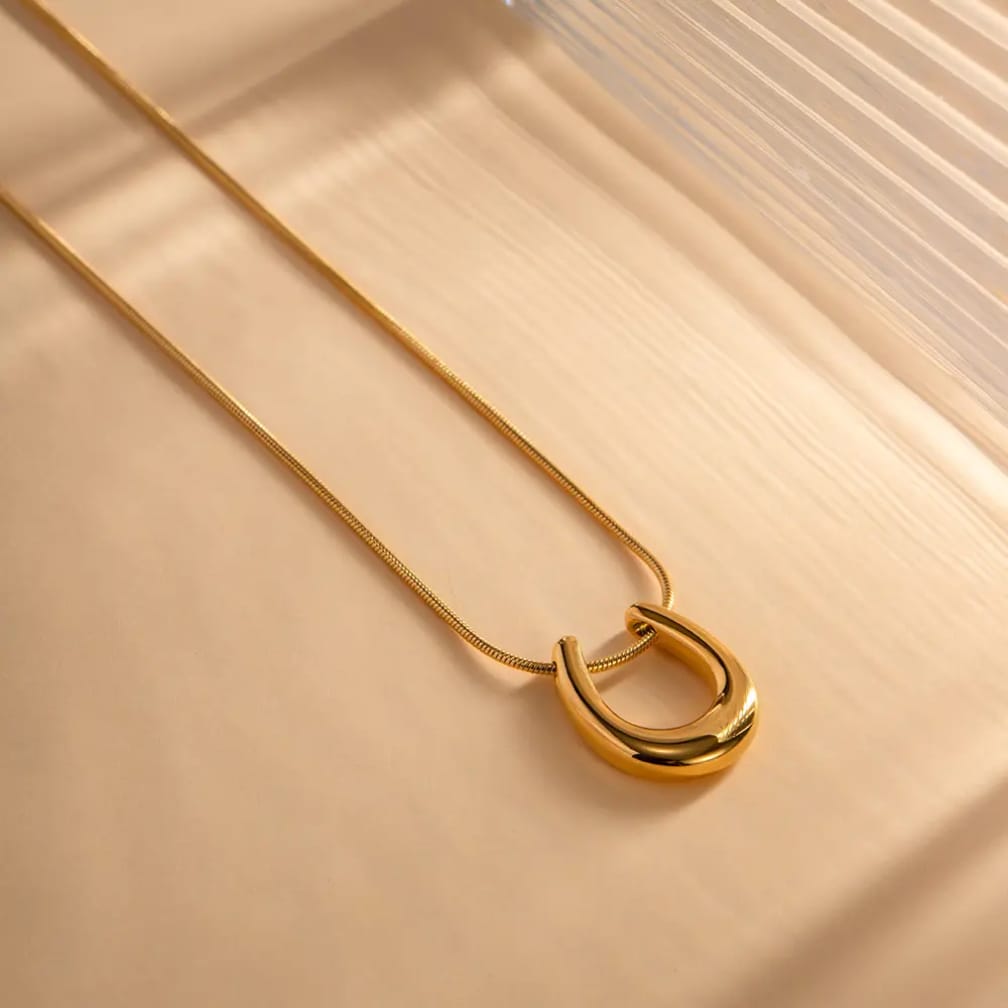 Horseshoe Pendant Necklace