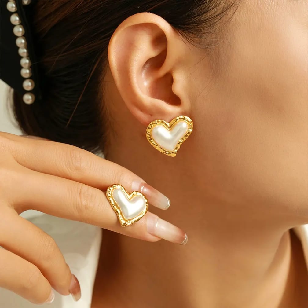Heart Shaped Studs