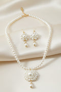 Elegant Pearl Necklace Set