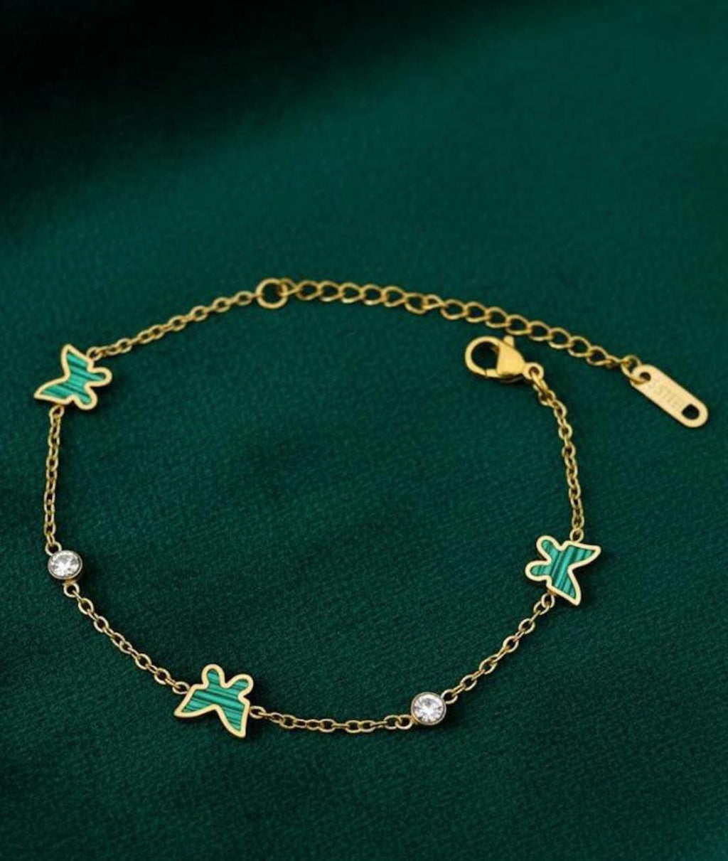 Butterfly Stainless Steel Bracelet