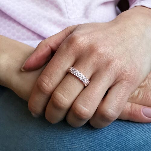 Zircon Ring Band