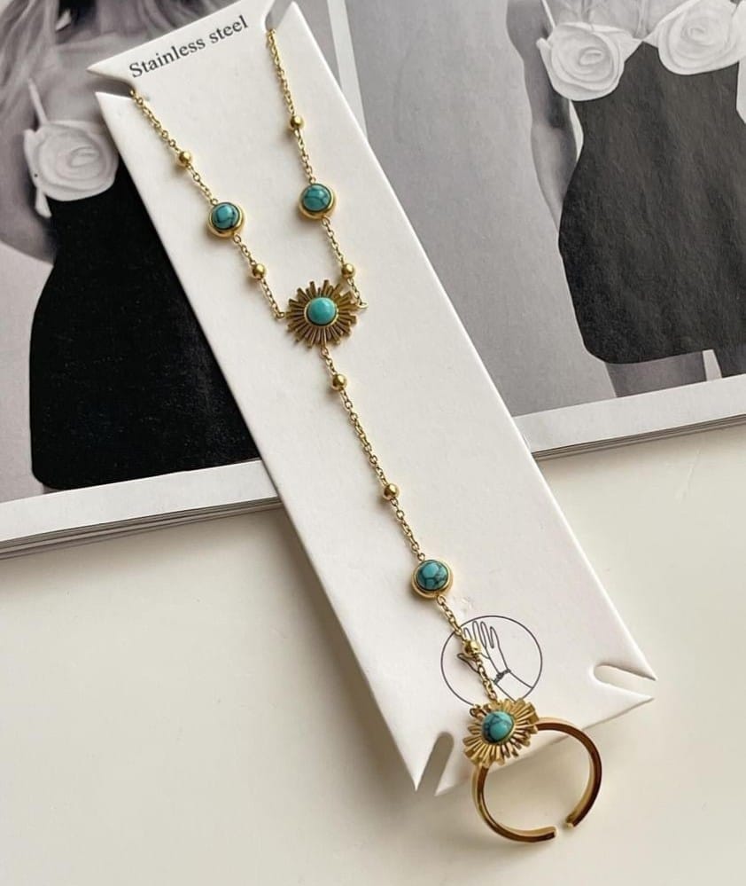 Turquoise Anja Bracelet
