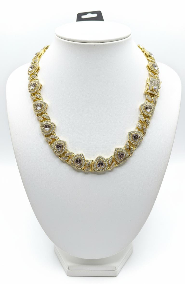 Hip-hop Stone Chains | Golden | Women