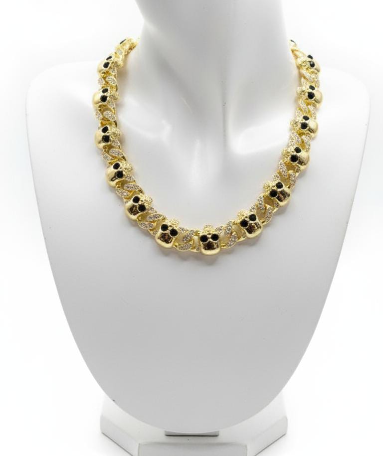 Hip-hop Stone Chains | Golden | Women