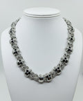 Hip-hop Stone Chains| Silver | Women