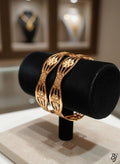 Gold Plated Printed Bangles
