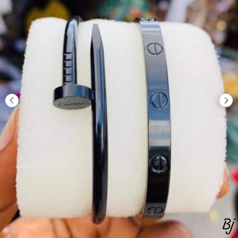 Cartier Love & Nail Bracelet Combo Set