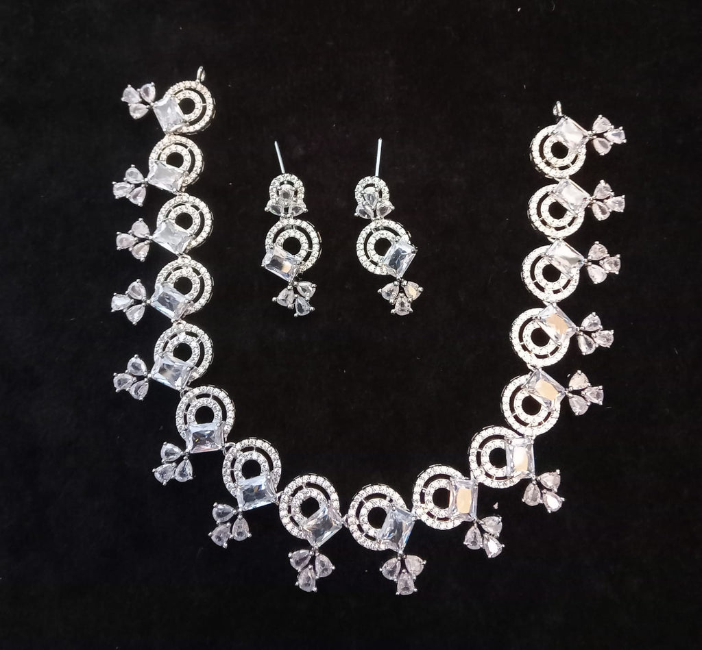 Crystal Premium Silver Set