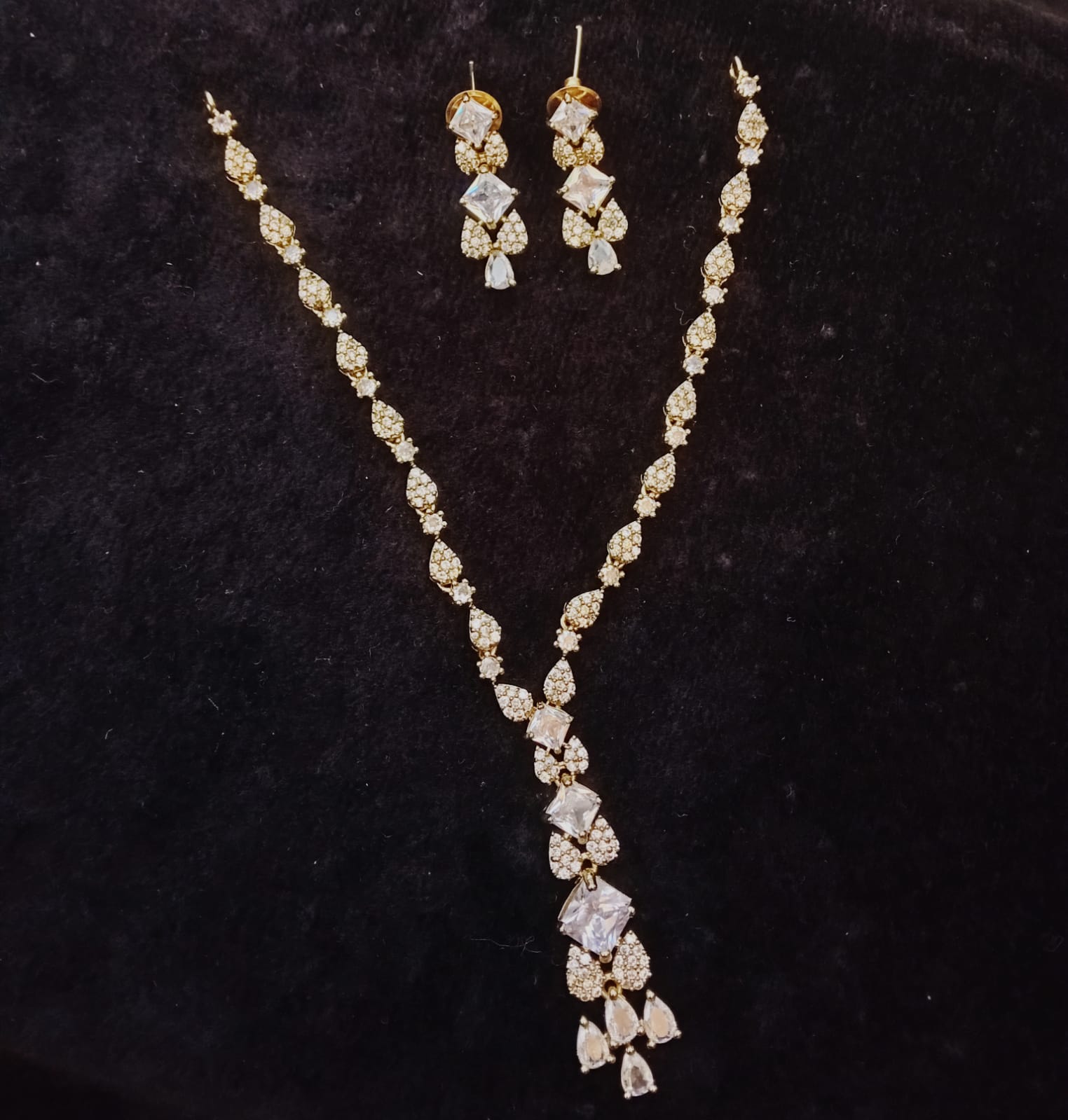 Crystal Premium Silver Set