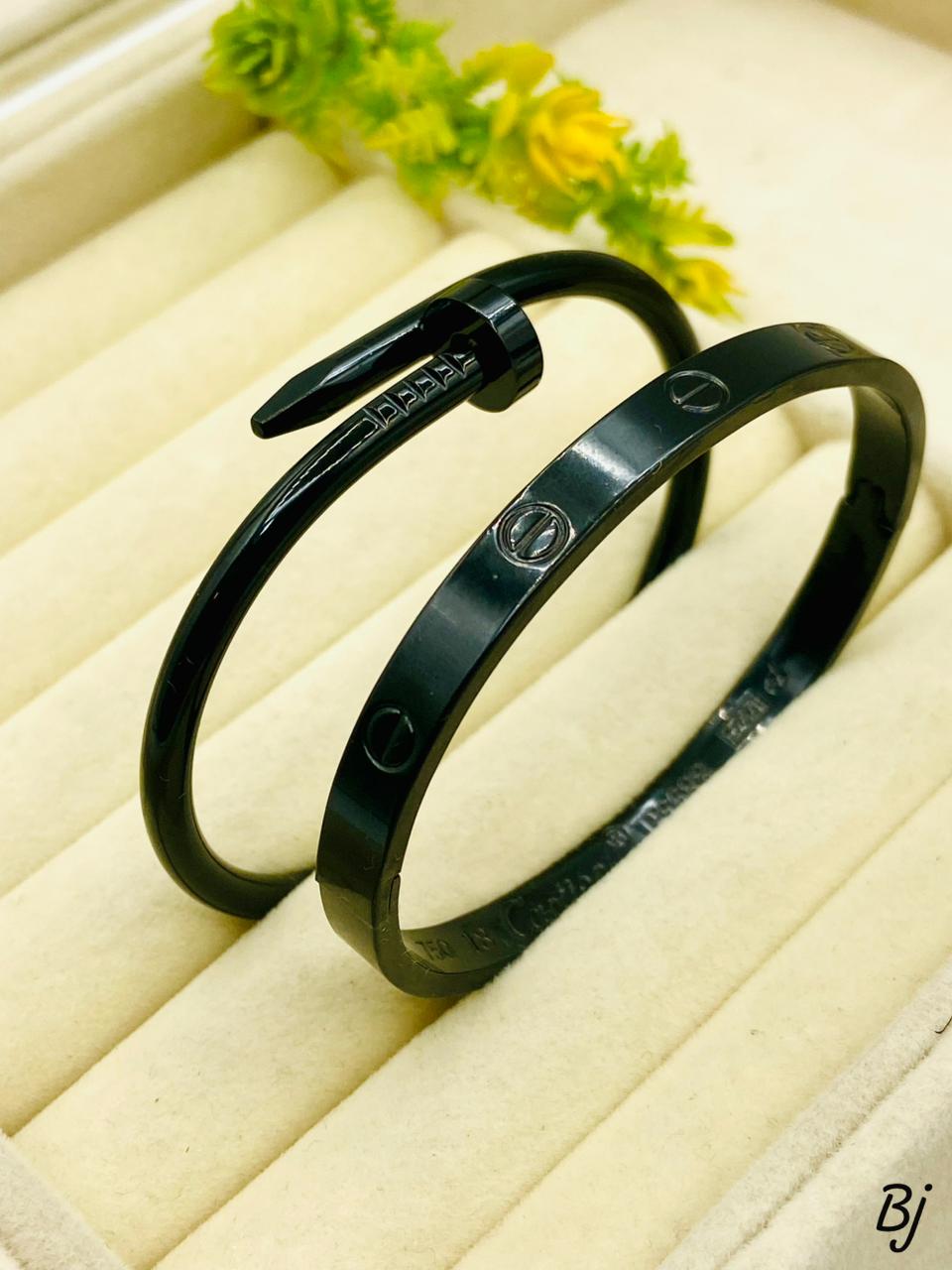 Cartier Love & Nail Bracelet Combo Set