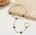Heart Anja Bracelet | Gold Plated
