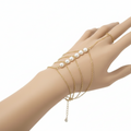 Pearl Anja Bracelet Gold Plated